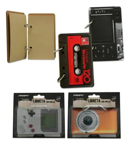 OFERTA! LOTE DE 500 LIBRETAS KRAFT CON ANILLAS RETRO