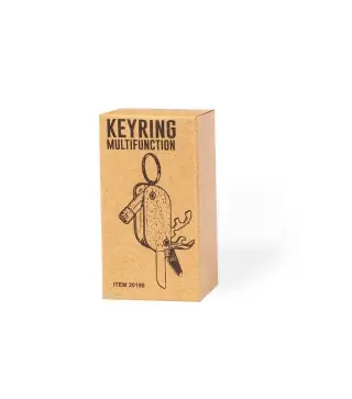 LLAVERO MADERA MULTIHERRAMIENTA EN CAJA