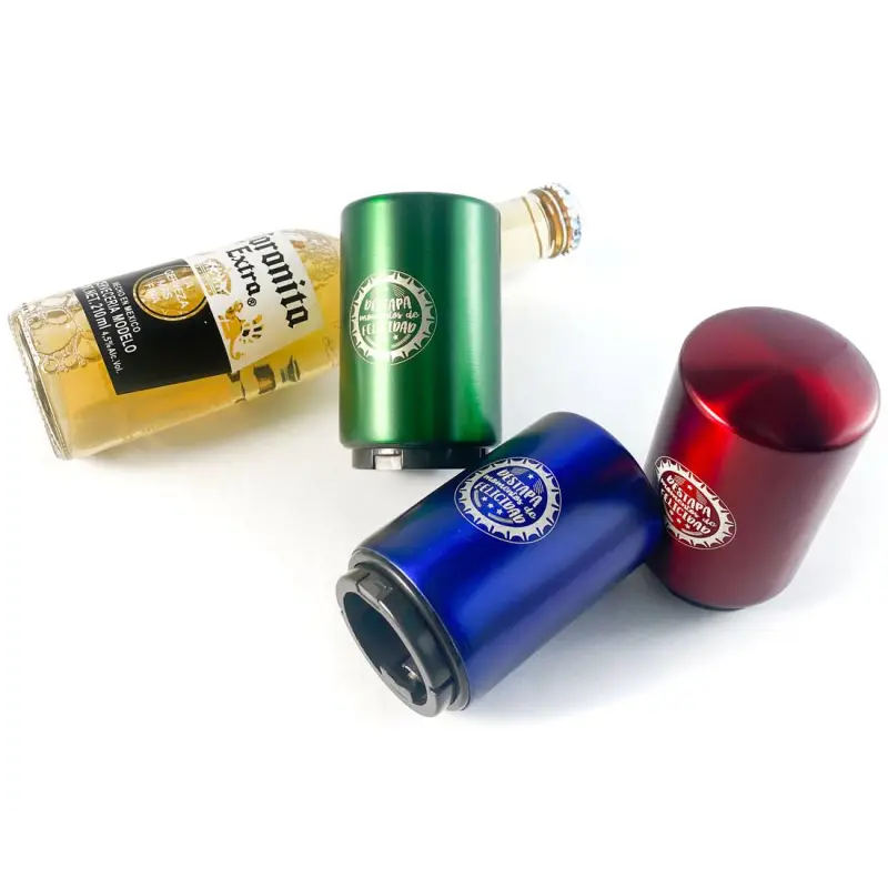 CAJA DE 500 ABREBOTELLAS CHAPAS CERVEZA