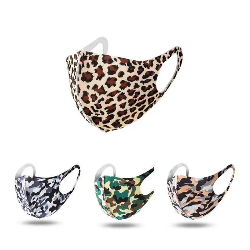 MASCARILLA ADULTO CAMUFLAJE LEOPARDO REUTILIZABLE