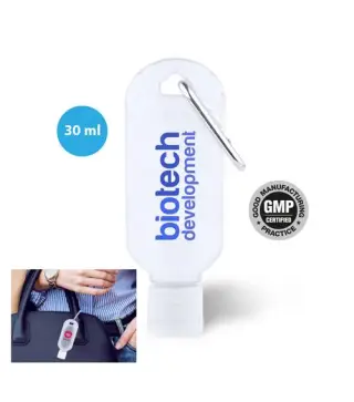 GEL HIDROALCOHÓLICO CON MOSQUETÓN 30ML