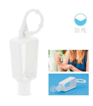 LLAVERO BOTELLA BLANCO 30 ML