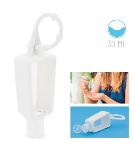 LLAVERO BOTELLA BLANCO 30 ML