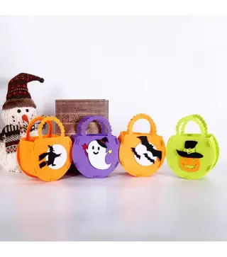 BOLSA FIELTRO PARA CARAMELOS HALLOWEEN