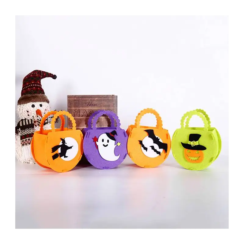BOLSA FIELTRO PARA CARAMELOS HALLOWEEN