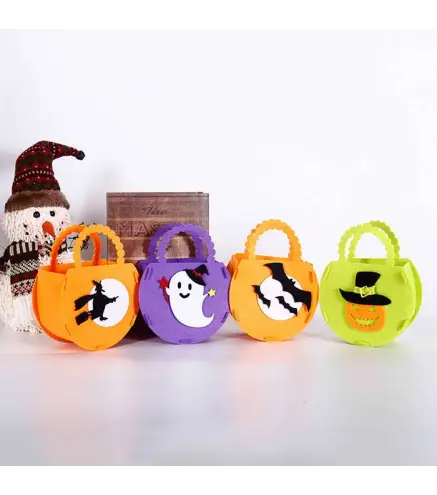 BOLSA FIELTRO PARA CARAMELOS HALLOWEEN