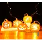 LUCES LED CALABAZAS DECORACIÓN HALLOWEEN