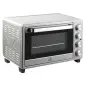 Horno Eléctrico de Sobremesa 32L 1600W con 3 Modos de Calor Temporizador y Temperatura Regulable 52,2x38,1x33,5 cm Plata Horno Eléctrico de Sobremesa 32L 1600W con 3 Modos de Calor Temporizador y Temperatura Regulable 52,2x38,1x33,5 cm Plata