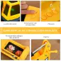 Tractor sin Pedales para Niños de 2-3 Años Excavadora Correpasillos con Pala Delantera Luces Música y Espacio de Alamcenaje Ocul