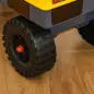 Tractor sin Pedales para Niños de 2-3 Años Excavadora Correpasillos con Pala Delantera Luces Música y Espacio de Alamcenaje Ocul