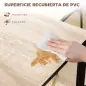 Juego de Mesa y 4 Sillas de Comedor Estilo Moderno Marco Metálico para Espacios Pequeños Negro