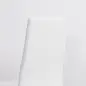 Set de 4 Sillas de Comedor Tapizadas de Piel Sintética con Respaldo Alto y Patas de Acero 41x50x97 cm Blanco