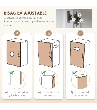 Armario de Cocina con 3 Puertas de Vidrio Compartimento Abierto 2 Cajones y Estantes Ajustables 100x40x180 cm Blanco