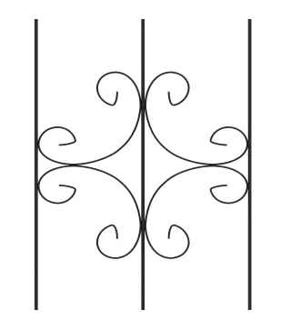 Juego de 2 Enrejados de Jardín Soportes para Enredaderas de Acero para Flores Plantas en Patio 50x180 cm Negro