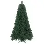 Árbol de Navidad Artificial 213 cm con 1064 Ramas de Alambre de Memoria y Base Plegable Árbol de Navideño Verde