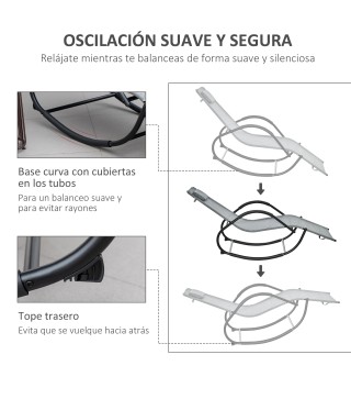 Conjunto de Mecedoras