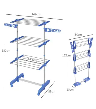 Tendedero Vertical Plegable