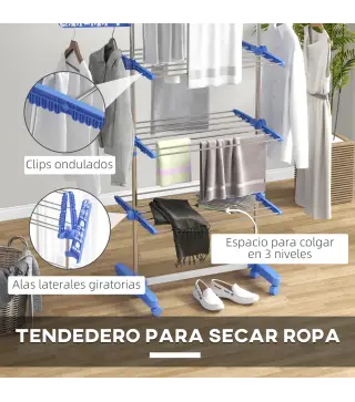 Tendedero Vertical Plegable