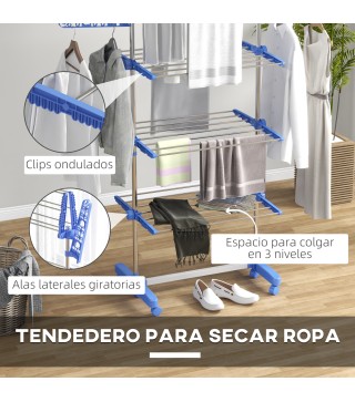 Tendedero Vertical Plegable