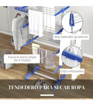 Tendedero Vertical Plegable