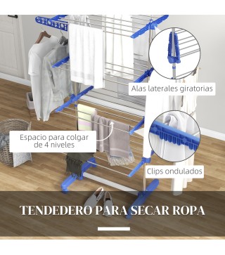 Tendedero Vertical Plegable