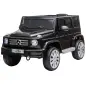 Coche Eléctrico para Niños de Batería 12 V BENZ G500 con Control Remoto Música Bocina 3-5 km/h Carga 30 kg Negro