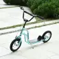Patinete Infantil de +5 Años con Manillar Ajustable en Altura y Estructura de Acero Carga 100 kg 120x58x75-80 cm Azul