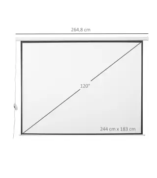 Pantalla de Proyector