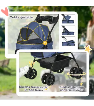 Cochecito para Mascotas