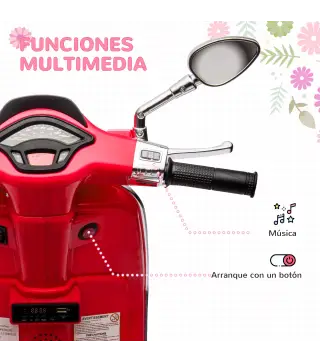 Moto Eléctrica Infantil