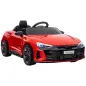 Coche Eléctrico para Niños de +3 Años AUDI RS e-tron GT Coche de Batería con Mando a Distancia 103x58x41 cm Rojo