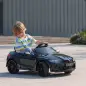 Coche de Batería para Niños 12V BMW M4 con Mando a Distancia Faros Bocina Música Velocidad 3-5 km/h Negro