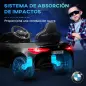 Coche de Batería para Niños 12V BMW M4 con Mando a Distancia Faros Bocina Música Velocidad 3-5 km/h Negro