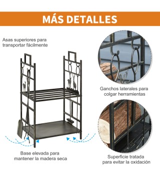Soporte para Leña