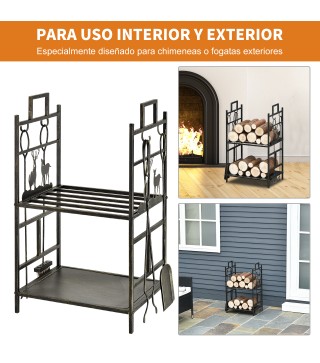 Soporte para Leña