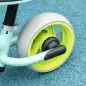 Bicicleta de Equilibrio para Niños de 18-48 Meses con Asiento Ajustable en Altura 66,5x34x47 cm Verde y Turquesa