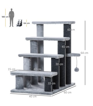 Escalera para Gatos