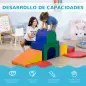 Juego de 7 Bloques de Espuma para Niños Bloques de Construcción Figuras de Construcción para Escalar y Gatear Multicolor