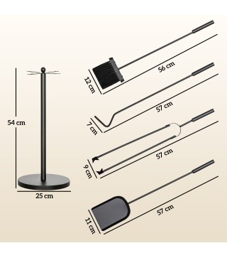Conjunto para Chimenea