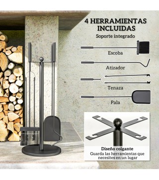 Conjunto para Chimenea
