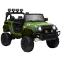 Coche Eléctrico para Niños de +3 Años con Batería 12V Mando a Distancia Faros LED Bocina Música Verde Coche Eléctrico para Niños de +3 Años con Batería 12V Mando a Distancia Faros LED Bocina Música Verde