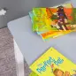 Mesa Infantil con 2 Sillas y Banco Juego de Muebles para Actividades para Niños de +3 Años para Dormitorio Gris y Blanco