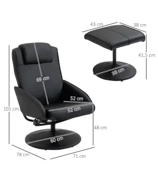 Sillón Reclinable Otomana