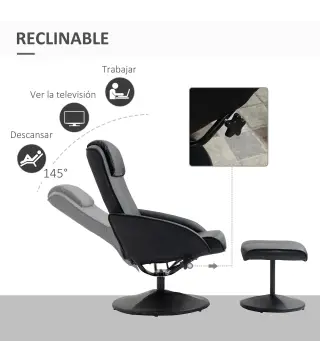 Sillón Reclinable Otomana