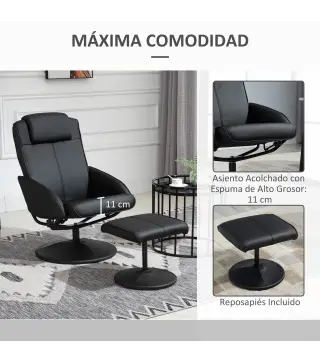 Sillón Reclinable Otomana