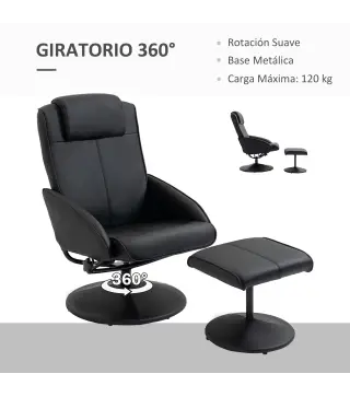 Sillón Reclinable Otomana