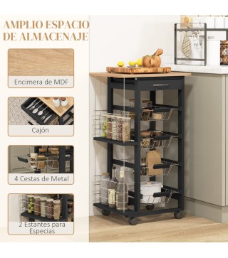 Carrito de Cocina