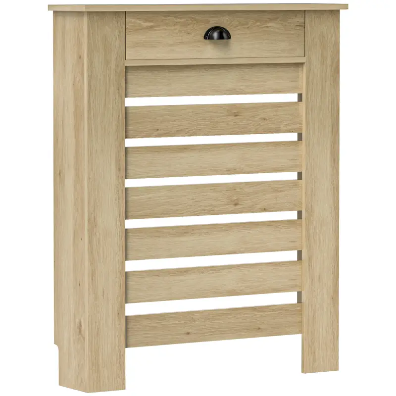 Cubre Radiadores de MDF con Cajón Cubierta para Radiador para Salón Dormitorio Pasillo 78x19x95,5 cm Roble Cubre Radiadores de MDF con Cajón Cubierta para Radiador para Salón Dormitorio Pasillo 78x19x95,5 cm Roble
