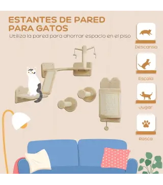 Estanterías para Gatos