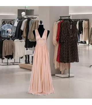 Maniquí de Costura Ajustable a 130-168 cm con Trípode de Madera para Fotografía de Moda Exposición de Prendas Negro